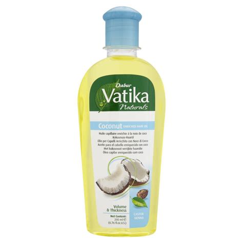 Dabur vatika olive enriched hair oil for hair protection and nourishment (200 ml / 6.76 fl oz) 3.0 out of 5 stars 1. Dabur Vatika Coconut Hair Oil with Coconut Cactus Henna ...