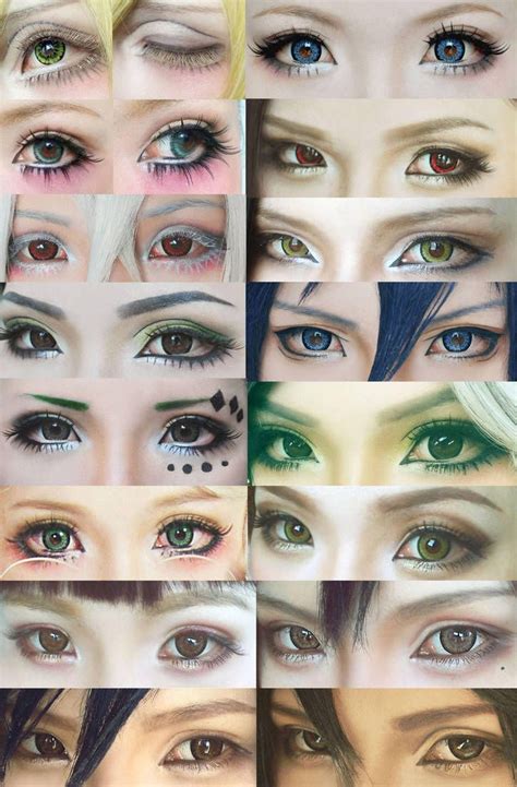 Cosplay Eyes Make Up Collection 4 By Mollyeberwein Anime Cosplay