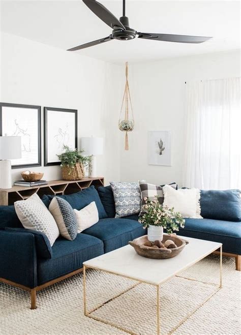 Navy Living Room 25 Fascinating Ideas For A Modern Stylish Home