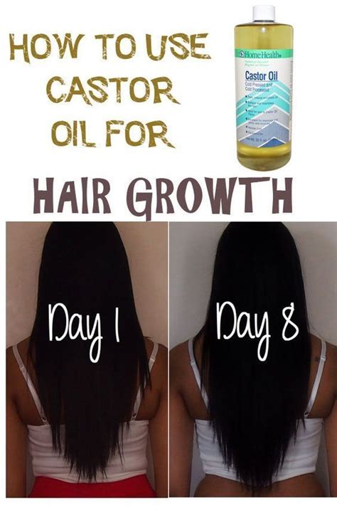 How To Use Castor Oil To Grow Longer And Healthier Hair Best Oils For Hair Growth Castor