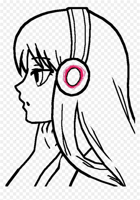 Clipart Royalty Free Stock Anonymous Drawing Girl Anime Girl Drawing