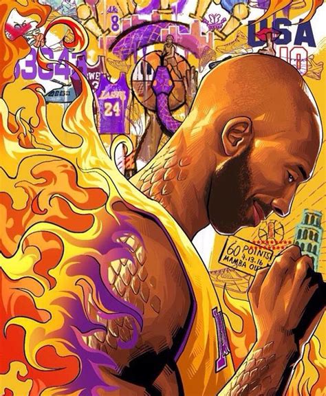 Cool Kobe Bryant Anime Wallpapers Wallpaper Cave