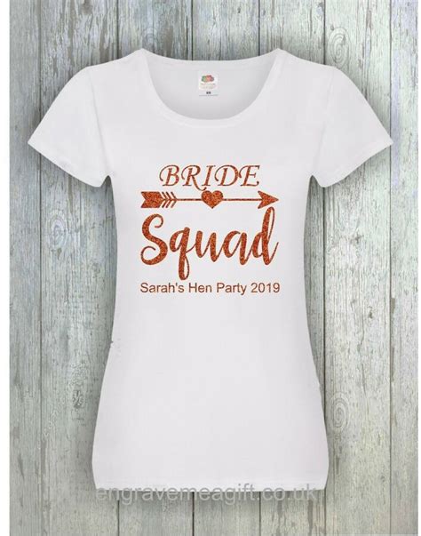 Hen Party T Shirts Hen Do Bride To Be Tribe Tops Custom Personalised