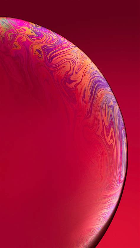 Updates aside, we can't get our hands on any of it today, but we can celebrate with a (product)red wallpaper! Red Bubble iPhone XR Stock Wallpapers | HD Wallpapers | ID ...