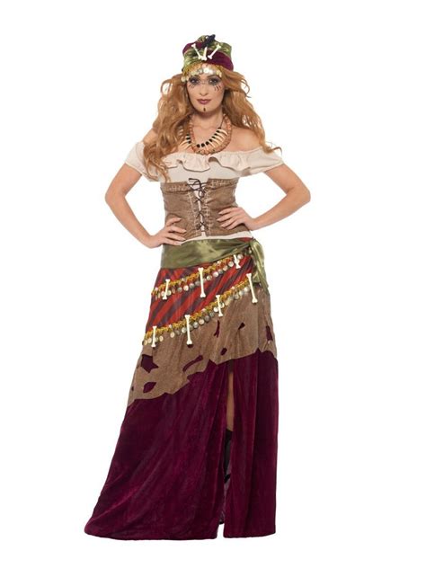Smiffys Deluxe Voodoo Priestess Costume 48014 Escapade