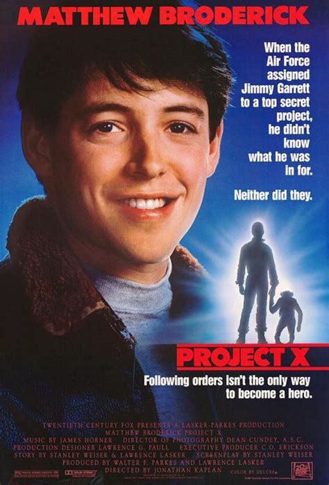 Project X 1987 1987 Movie Trailer Movie