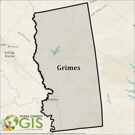 Grimes County Gis Shapefile And Property Data Texas County Gis Data