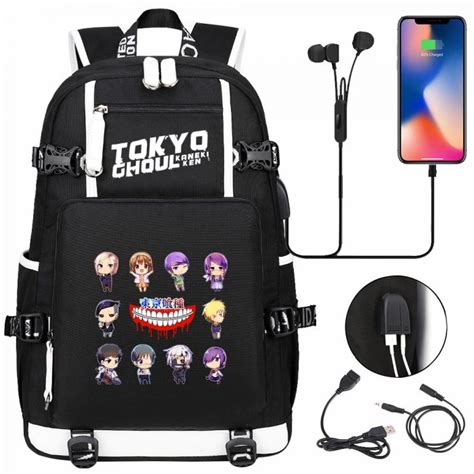 New Anime Tokyo Ghoul Prints Backpack Tokyo Ghoul Merch Store