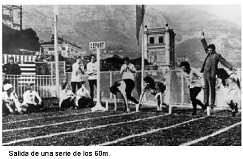 Atletismo E Historia Athletics In History Hace 90 Años Los Inicios