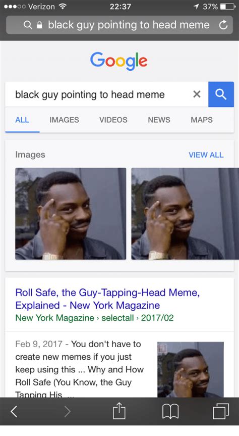 Tervek Alkalmazott Lelkiismeret Black Guy Tapping Head Meme Boldog