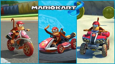 Diddy Kong In Mario Kart Youtube