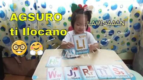 Learning Time Lets Learn Ilocano Words For Kids Random Alphabet