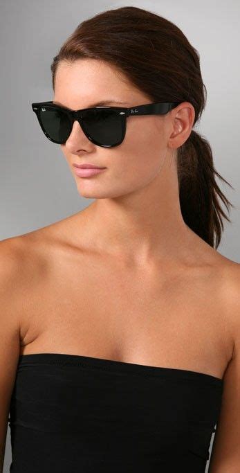 Ray Ban Outsiders Oversized Wayfarer Sunglasses Shopbop Fashion