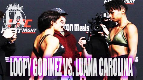 UFC Vegas LOOPY Lupita Godinez Vs Luana Carolina MY PREDICTION