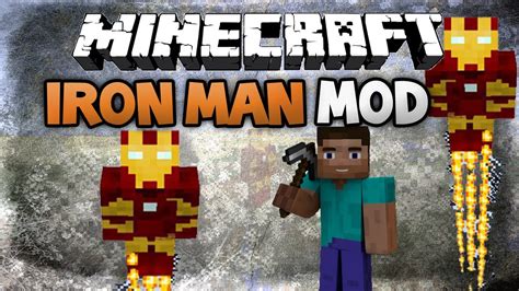 Minecraft Iron Man Mod Play As Ironman In Minecraft Youtube