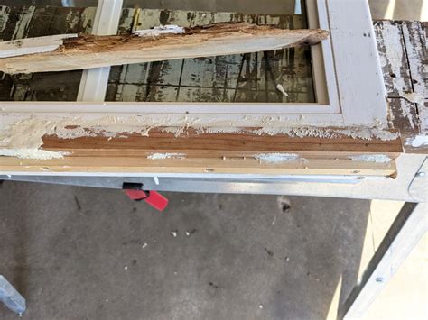 Repairing A Rotted Window Sash Structure Tech Home Inspections