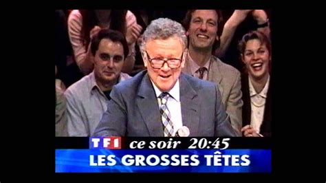 Les Grosses Tetes Dans La Nuit Des Temps 1990 - Les grosses têtes : bande annonce TF1 1990 - YouTube