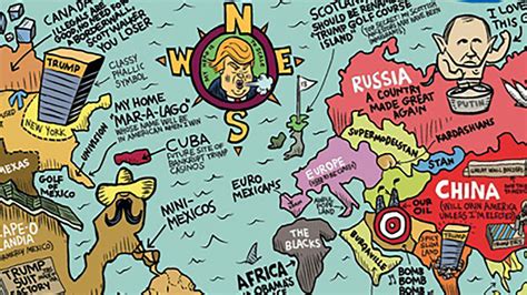 How Donald Trump Sees The World — In 3 Maps Big Think