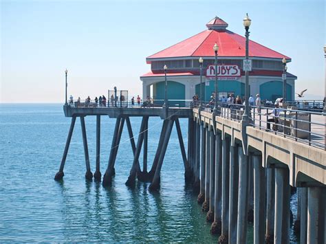 Huntington Beach Pier Pier Fishing In California