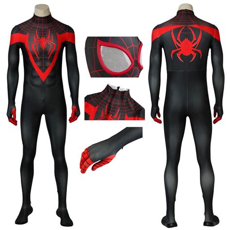 Spider Man Miles Morales Deluxe Costume For Kids Riset