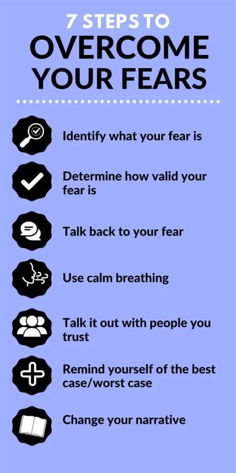 How To Face Your Fears 7 Steps To Overcome Fears