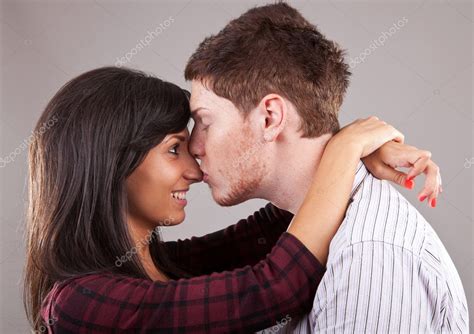 Man Kissing Woman S Thigh