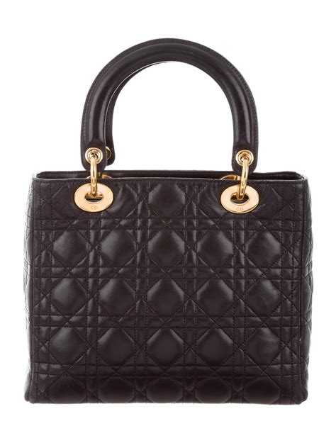Christian Dior Medium Lady Dior Bag - Handbags - CHR58655 | The RealReal