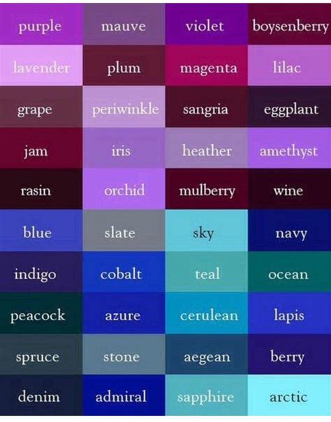 Asian paints apex colour shade card and photos blue violet image paint colors list in simple chart exterior wall on codes ace emulsion visual motley colorslclear9 2018 png colours color pdf book catalogue fung shui reds light blues work well but dark shades are universal stainer cards प ट श ड क. Blue purple shade card | Color psychology, Color theory