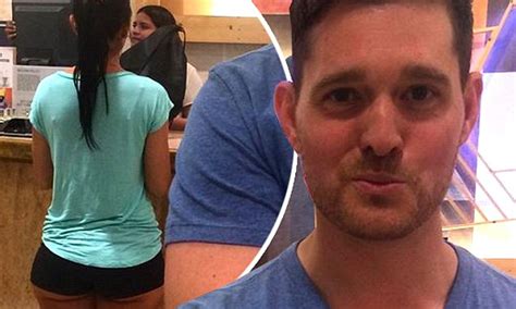 Michael Bublé Posts A Womans Butt On Instagram Daily Mail Online