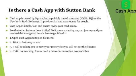 Ppt How To Contact Sutton Bank Cash App 8 Improve Guide Powerpoint