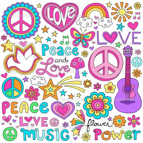 Fondos Y Postales Fondos De Peace And Love Paz Hippie