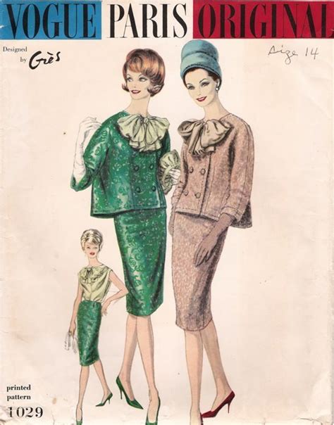 Sewing The 60s Dressing The Decade 1960 Мода парижа Винтажный