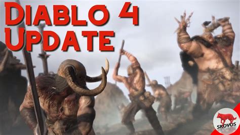 Diablo 4 Quarterly Dev Update New Monsters Ui And Much More Youtube