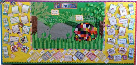 Elmer Book Week Classroom Display Photo Photo Gallery Sparklebox