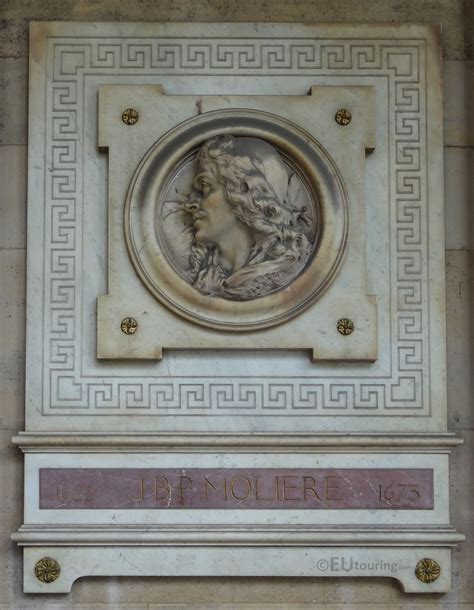 J B P Moliere Sculpture At Comedie Francaise Page 1090