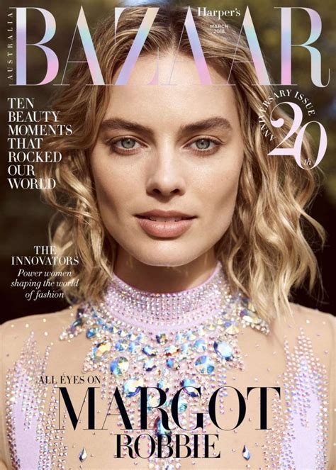 Margot Robbie And Julia Chalmers Photographed For Harpers Bazaar