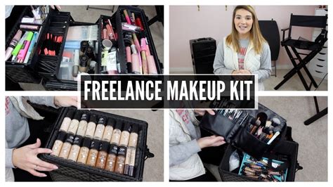 My Freelance Makeup Kit Brooklyn Nicole Youtube
