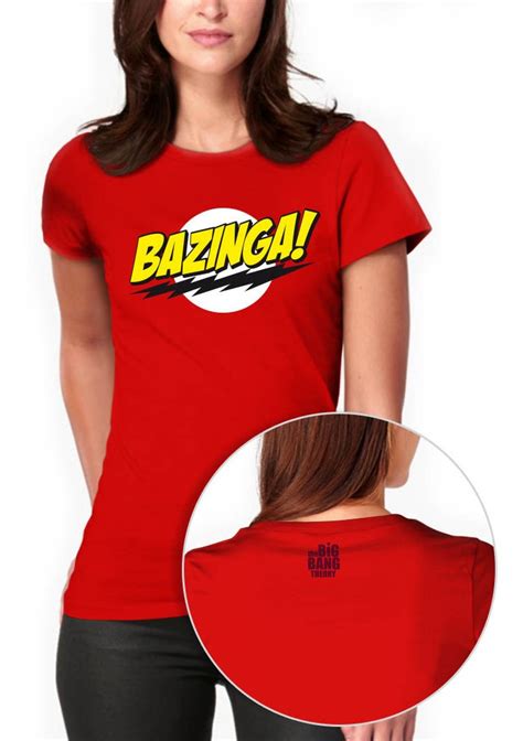 Playera Bazinga Sheldon The Big Bang Theory Para Mujer Mercado Libre