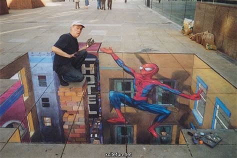 Amazing 3d Sidewalk Art Photos
