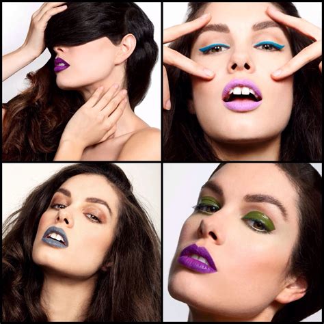 Pops Of Color In Makeup Bold Eyes Bold Lips Beauty Makeup Looks