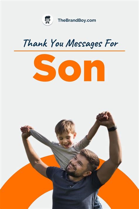 Thank You Messages For Son From Parents With Love Images Best