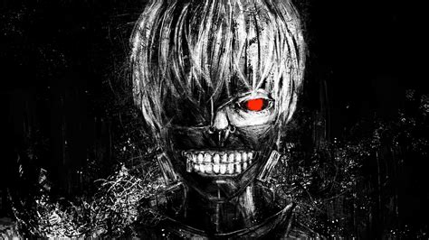Tokyo Ghoul Wallpaper 4k Black And White Wallpaper Hd New