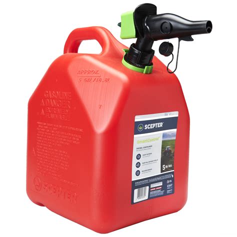 Scepter 5 Gallon Smartcontrol Gas Can Fr1g502 Red