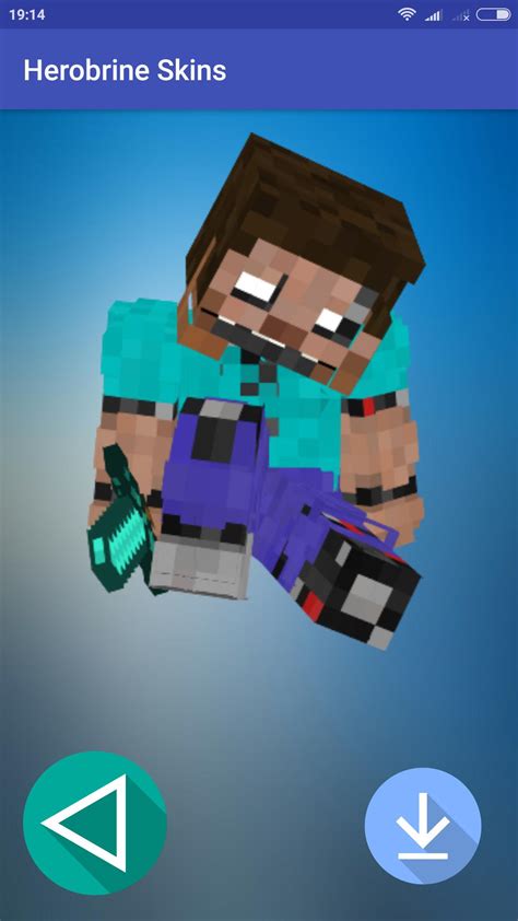 Herobrine Skin For Minecraft Mcpe New Character For Android Apk Download
