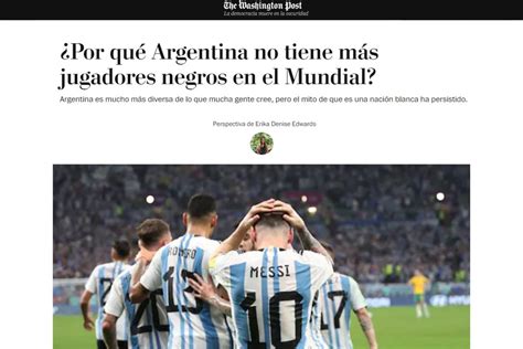 La insólita pregunta del Washington Post sobre la selección argentina