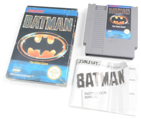 Batman Nes Retro Console Games Retrogame Tycoon