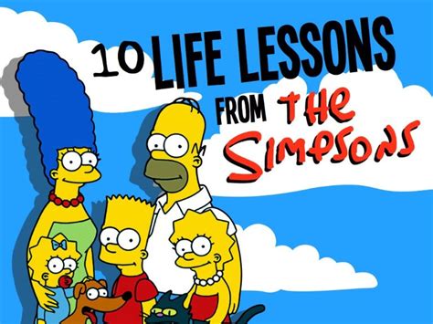 Life Lessons From The Simpsons