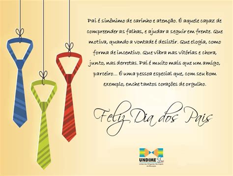 O dia do pai em portugal é comemorado no dia 19 de março. Feliz Dia dos Pais! | UNDIME - SC