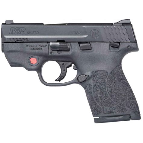 Smith And Wesson Mandp 9 Shield M20 Wcrimson Trace 9mm Luger 31in Black