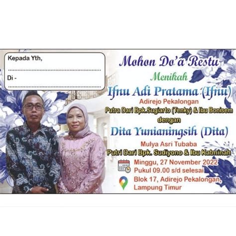 Jual Undangan Nasi Tonjokan Pernikahan Khitan Shopee Indonesia